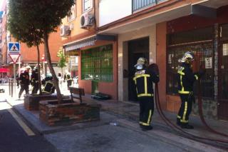 Fallece una anciana en Getafe tras el incendio de su vivienda