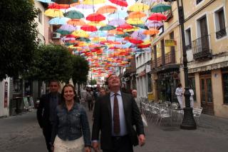 Getafe promociona su comercio local a travs de la Feria Comercia y engalanando la calle Madrid