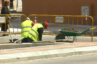 Remodelacin de la plaza Honda de Fuenlabrada y aledaos para ms aparcamientos y mejora de la circulacin.