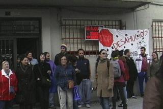 Stop a los desahucios en Fuenlabrada desde la creacin de la Oficina Municipal de apoyo a los afectados.
