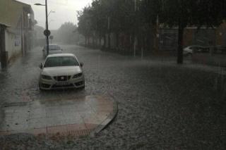 San Martn de la Vega sufre inundaciones debido a las tormentas y pedir responsabilidades al Canal