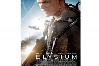 Matt Damon intenta salvar el mundo en Elysium.