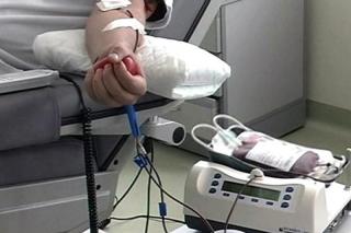 Maratn de donacin de sangre en el Hospital Infanta Cristina de Parla.