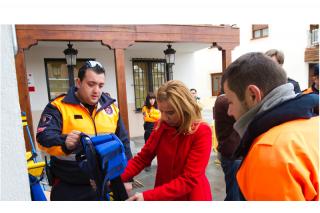 El Ayuntamiento de Pinto renueva y amplia el material de Proteccin Civil en la ciudad.