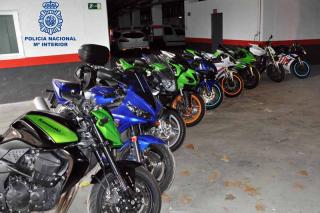 Desarticulado un grupo dedicado al robo de motos de gran cilindrada en Fuenlabrada. 