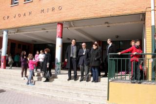 Legans invierte ms de 108.000 euros en mejoras del colegio pblico Joan Mir.