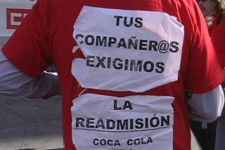 Jaime Cedrn cree ms posible un acuerdo sindical con Coca Cola si no se cierra Fuenlabrada. 