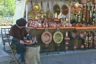 Artesanos, juglares y comerciantes recrean el Medievo en Fuenlabrada este fin de semana. 