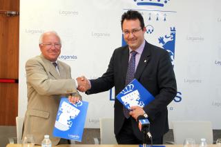 El Ayuntamiento de Legans renueva el acuerdo con Critas 