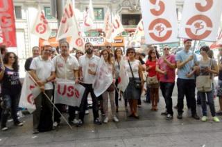 Nueva jornada de huelga en Atento para evitar los despidos en el centro de Getafe