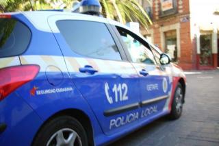La Polica Local de Getafe recupera una furgoneta robada con 100.000 tarjetas prepago de telefona