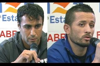 Di Rocco y Rubn Nieto se ven las caras antes del combate por el Campeonato de Europa de boxeo