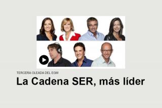 SER Madrid Sur 94.4 FM aumenta su liderazgo en la zona sur de Madrid en el ltimo EGM