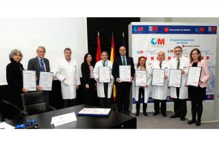 El Hospital de Getafe se convierte en el primero de la regin en obtener un certificado de calidad en investigacin y desarrollo