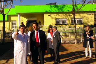 El nuevo consejero de Sanidad visita la Escuela Infantil del Hospital Severo Ochoa