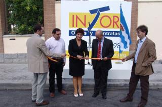 La alcaldesa de Ciempozuelos inaugura la reforma de la avenida Beata Madre Mara Antonia de la Misericordia.