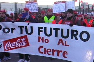CCOO advierte a Coca Cola que pedir el embargo si no readmite a los trabajadores en las mismas condiciones anteriores al ERE