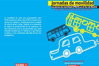 CCOO organiza unas jornadas sobre movilidad para luchar contra el freno en los planes de movilidad municipales