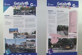 Soler inaugura la exposición “Getafe en marcha” que resume las acciones impulsadas por su gobierno