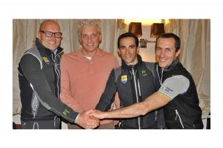 Alberto Contador renueva con el Tinkoff-Saxo hasta 2016