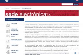 La sede electrónica del Ayuntamiento de Valdemoro activa la autoliquidación de tasas e impuestos por Internet