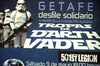 Las tropas de Darth Vader protagonizarán un desfile en beneficio de la Fundación Aladina en Getafe
