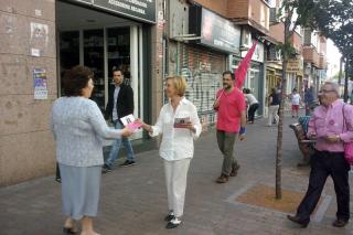 Rosa Díez confía en Leganés que UPyD mantendrá su representación en los Ayuntamientos