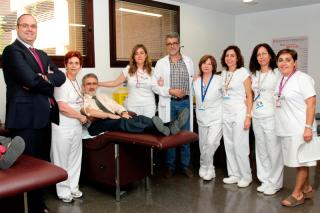 El maratón de donación de sangre consigue 137 donantes en el Hospital de Getafe