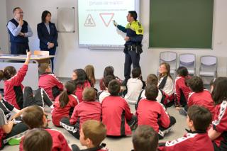 El Agente Tutor de la Policía de Valdemoro aumenta sus intervenciones y charlas a los alumnos
