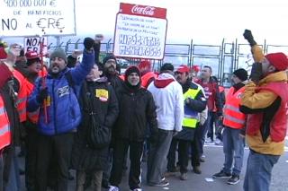 470 trabajadores de Coca Cola de toda España ya no cobraran en julio la prestación por desempleo
