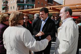 El alcalde de Legans visita la remodelacin de Las Vrgenes donde se han invertido 5,4 millones de euros