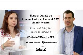 Los candidatos a las primarias del PSM debaten en la SER