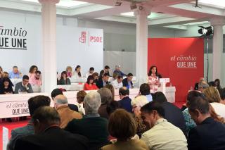 Sara Hernández presenta las listas definitivas del PSOE madrileño al Congreso de los Diputados