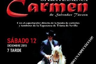 La Cubierta acogerá la ópera flamenca “Carmen” el 12 de diciembre