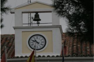 El reloj del Ayuntamiento de Parla vuelve a dar las campanadas.