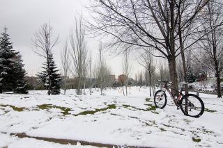 Tus fotos de la nevada en el sur de Madrid. Autor: M Carmen Navarro