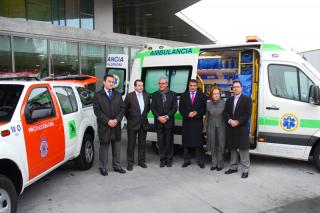 Valdemoro cuenta desde hoy con dos nuevos vehculos para el Servicio de Ambulancia Municipal y Proteccin Civil.