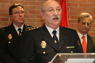 Toma posesión de su cargo el nuevo comisario de  Policía  de Getafe procedente del distrito centro de Madrid 