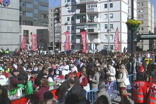 Ms de 9.000 mujeres participan en Fuenlabrada en la Marcha por la Igualdad.