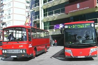 Autobuses menos contaminantes y con ms informacin para los fuenlabreos