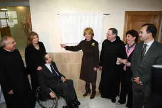 Aguirre inaugura en Ciempozuelos el nuevo pabelln del Centro San Juan de Dios