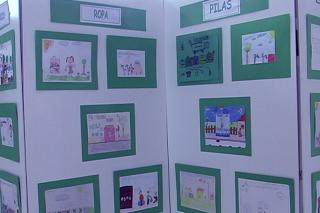 Un calendario recoger los mejores dibujos sobre reciclajes hechos por nios en un concurso de Fuenlabrada.