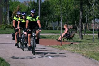 La Policía local de Leganés pone en marcha un nuevo servicio para patrullar en bicicleta.
