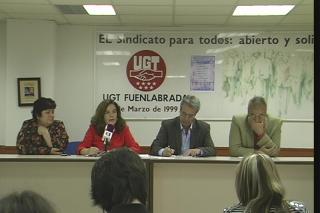 UGT Madrid insta a las administraciones pblicas a la gratuidad de ciertos servicios para parados.