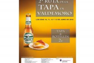 Valdemoro celebra hasta el domingo la 2 Ruta de la Tapa en la que dos trenecitos recorrern los 15 establecimientos participantes. 