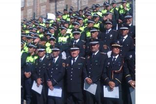 La Academia de Polica Local de la Comunidad de Madrid acoge la toma de posesin de 29 nuevos cargos de la Polica de Getafe.