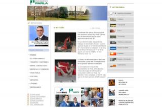 La Web del Ayuntamiento de Parla recibe cerca de tres millones de visitas en los siete primeros meses del ao.